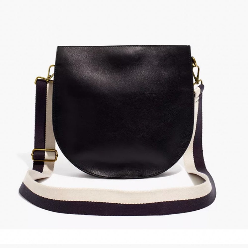 Black Madewell Transport Saddlebag + 2 Additional Straps